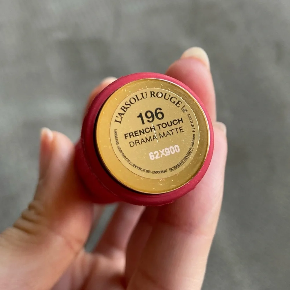 Lancome L'Absolu Rouge Lipstick - 196 French Touch Drama Matte Limited Edition